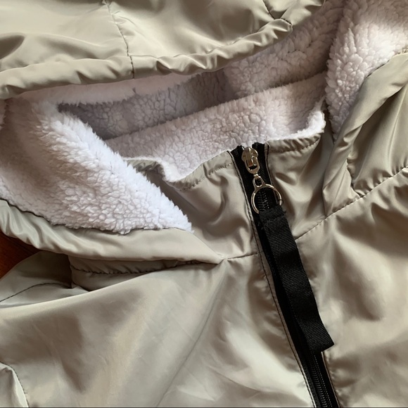 Sherpa Lined Cozy & Cute Jacket Fashion Nova LG - Picture 8 of 8